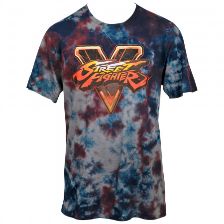 Street Fighter Text Logo Mineral Wash T-Shirt